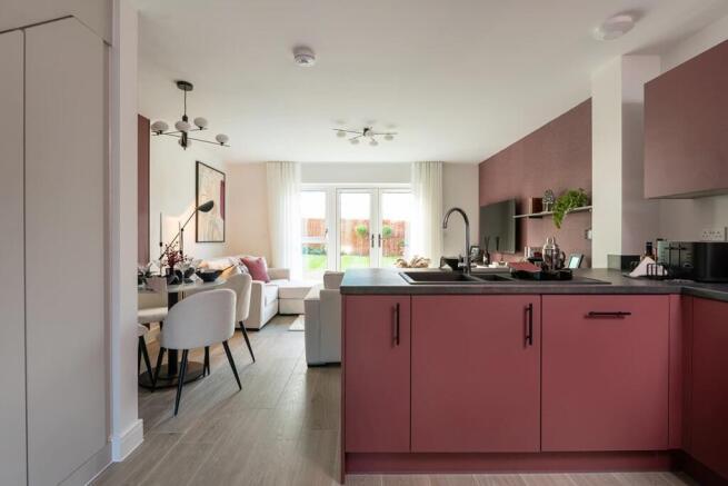 Welcoming space as you enter the home