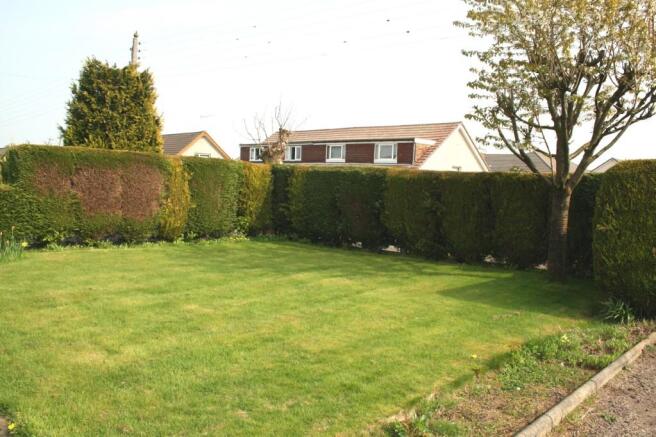 Rear garden