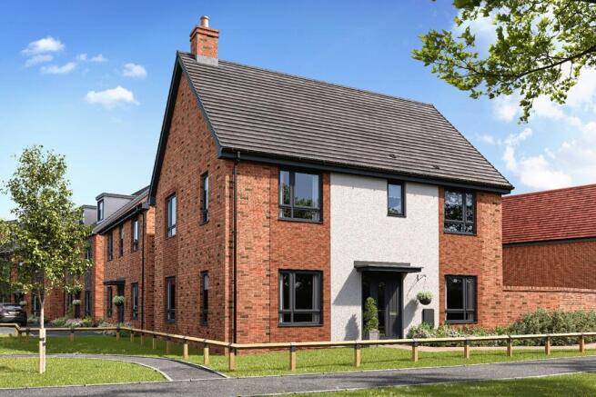 Artist impression of the Plumdale at Tower Woods