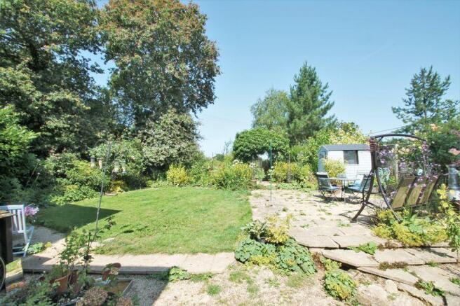 Rear garden