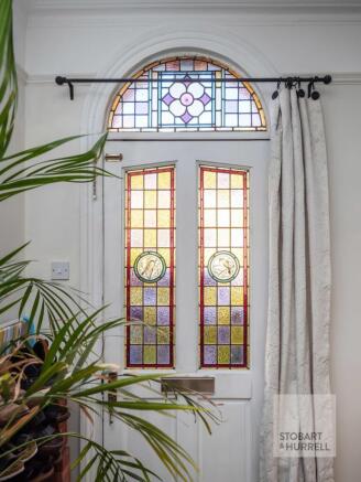 Stained Glass Front Door