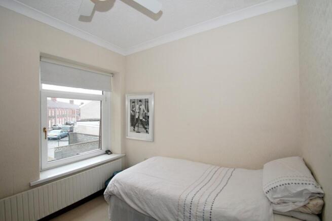 Bedroom 3 with rear 