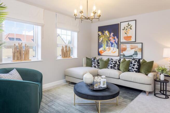 Living Room of 3 bedroom Greenwood