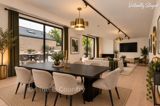 Staged Lounge Diner