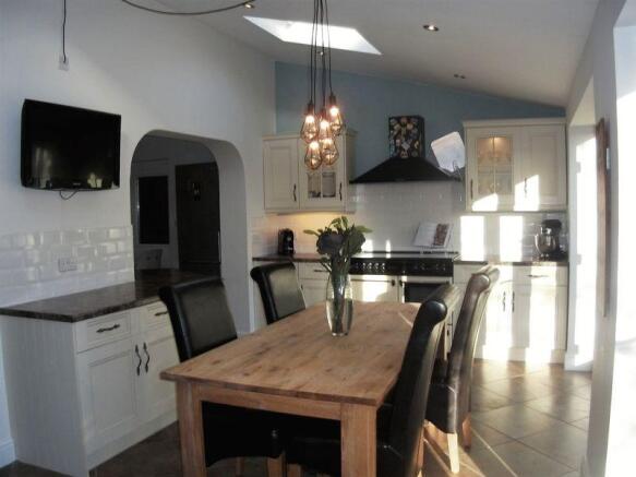 Extended kitchen
