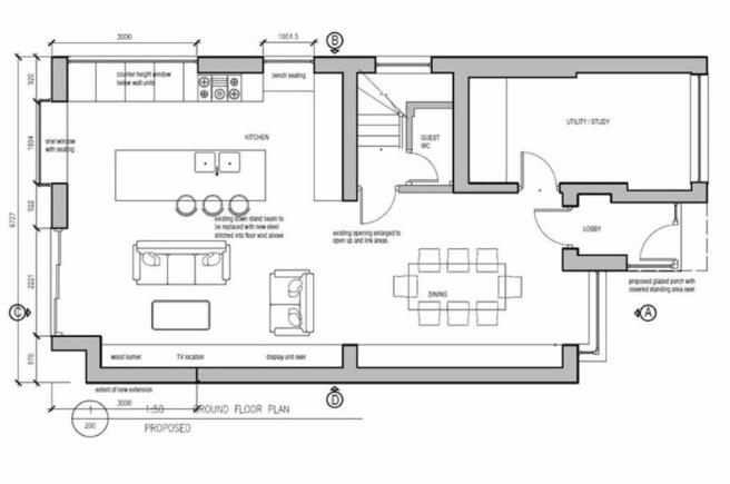 Proposed Ground Floor Plans