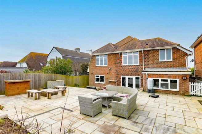 Rear Elevation and Patio