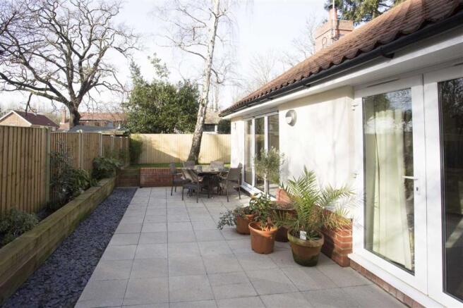 Rear garden