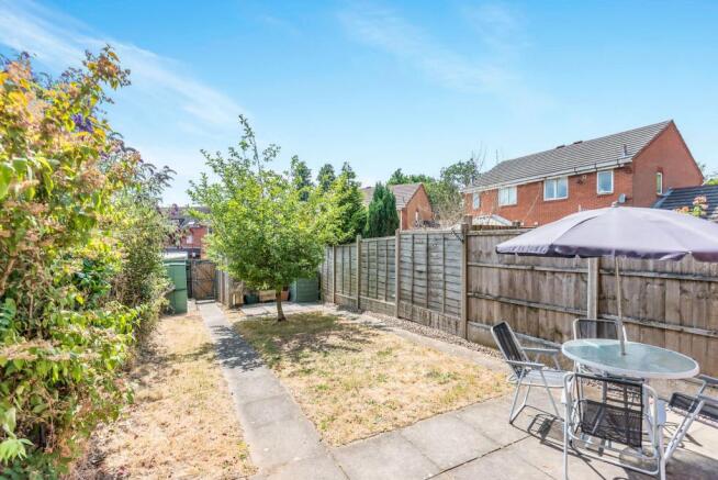 Rear garden