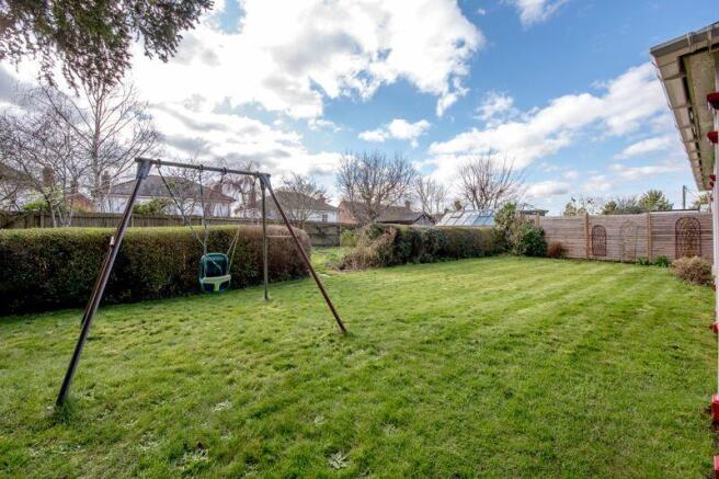 Rear garden