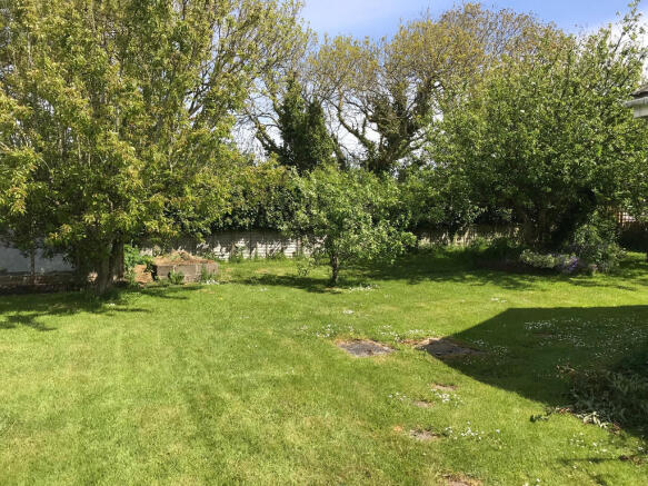 Rear garden