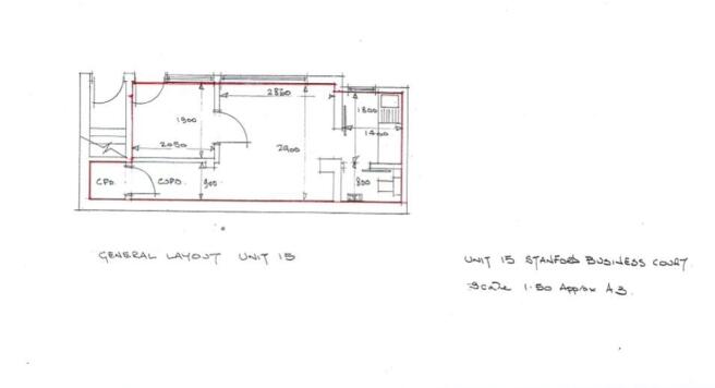 Floorplan - Unit 15 SBC