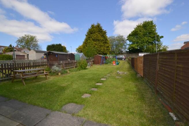 Rear garden