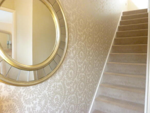 Carpeted Staircase & Landing