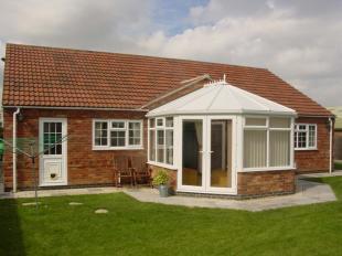 Rear of property