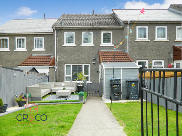 Rear of Property