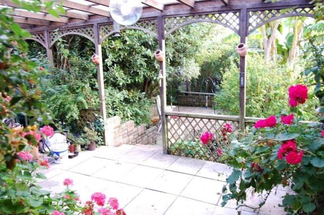 Covered patio