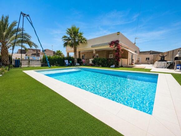 Front of Villa