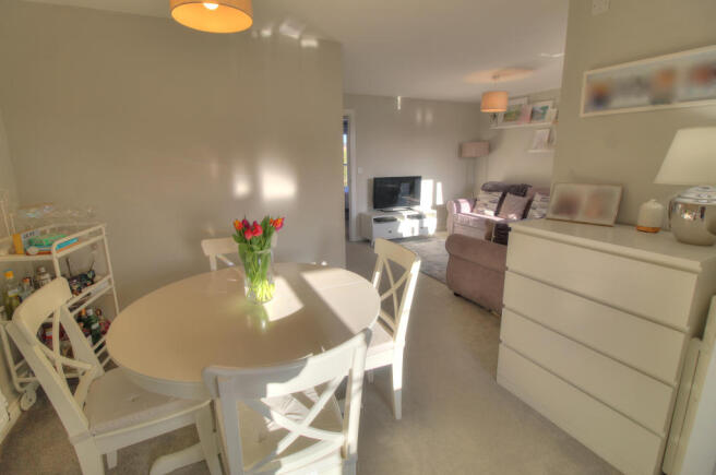 Open plan living space