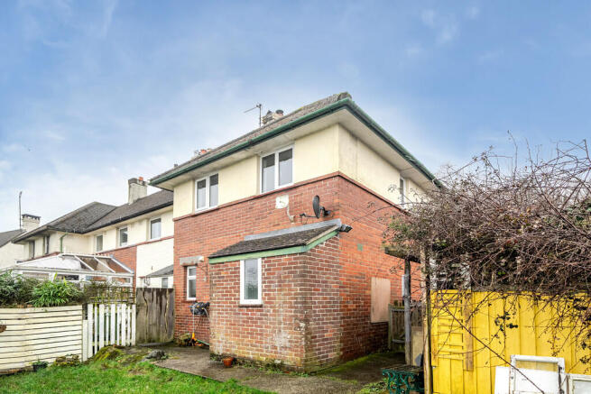 Rear of Property