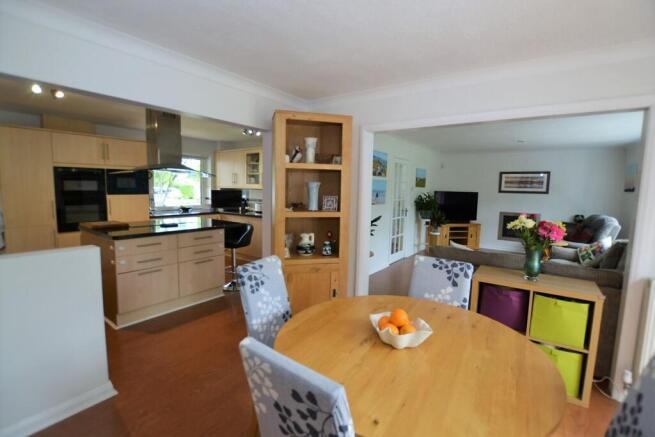 Open plan reception 