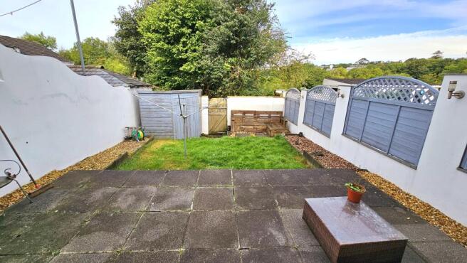 Rear garden
