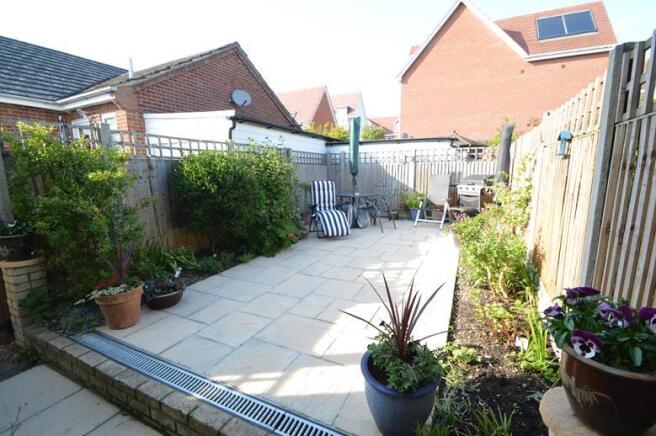Rear garden
