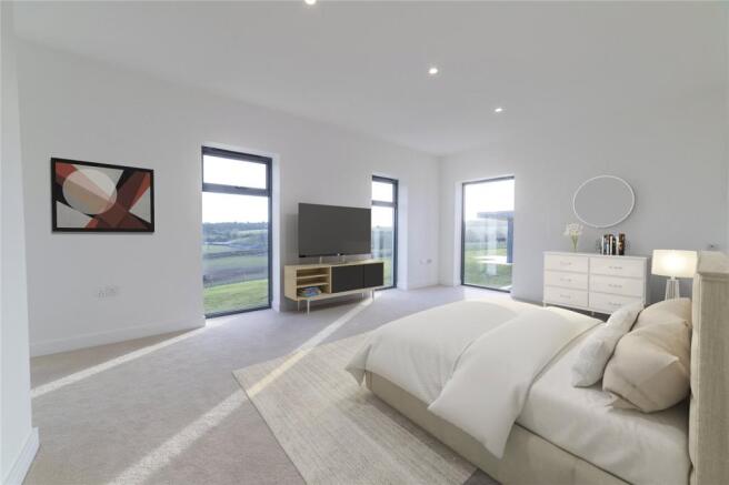 CGI Of Bedroom