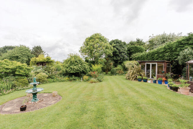 Rear garden