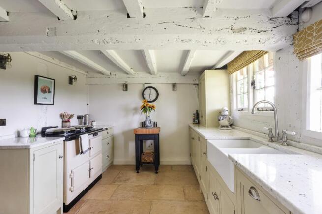 Kitchen with granite worktops