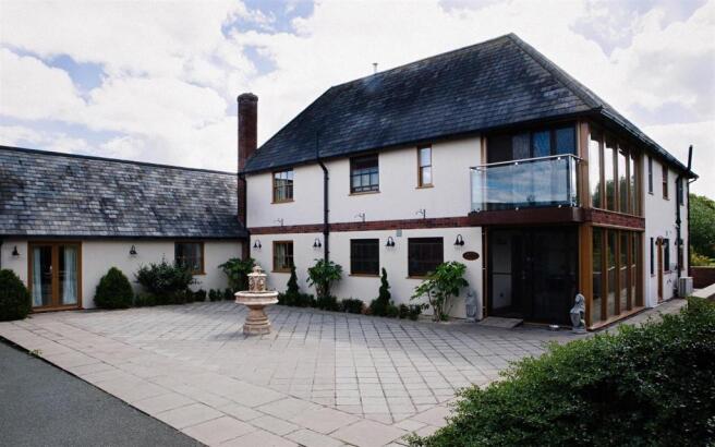 rear view and courtyard