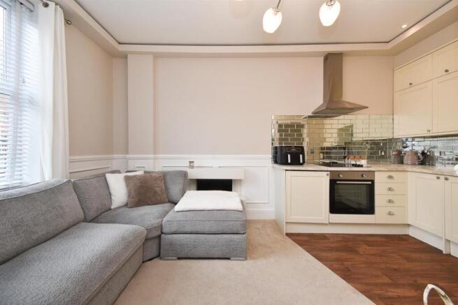 Open plan living space