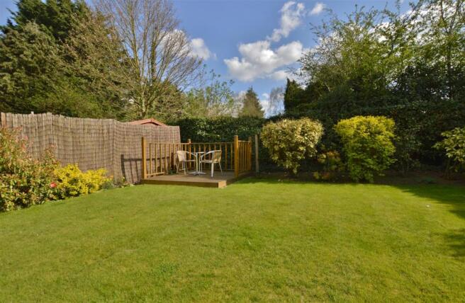 REAR GARDEN: