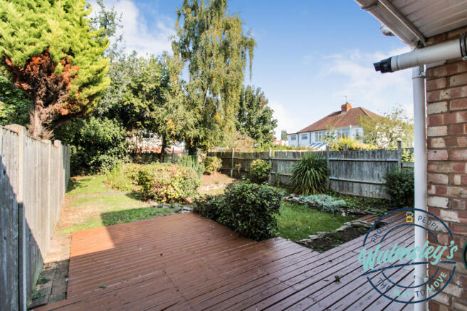 Rear gardens