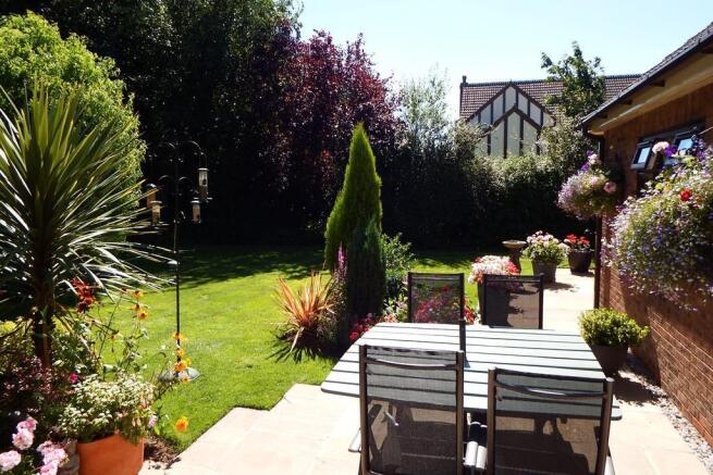 Enclosed rear garden