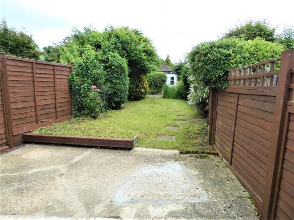 Rear Patio