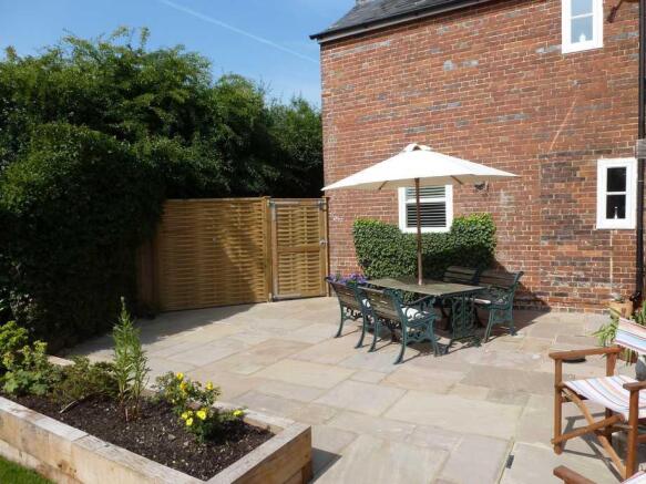 Garden patio