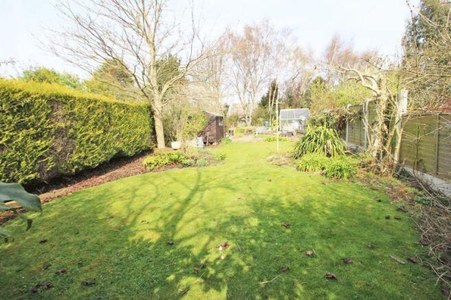 Rear garden
