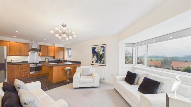 Open Plan Living Room and Kitchen