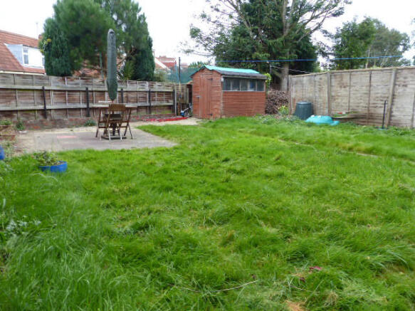 Rear garden