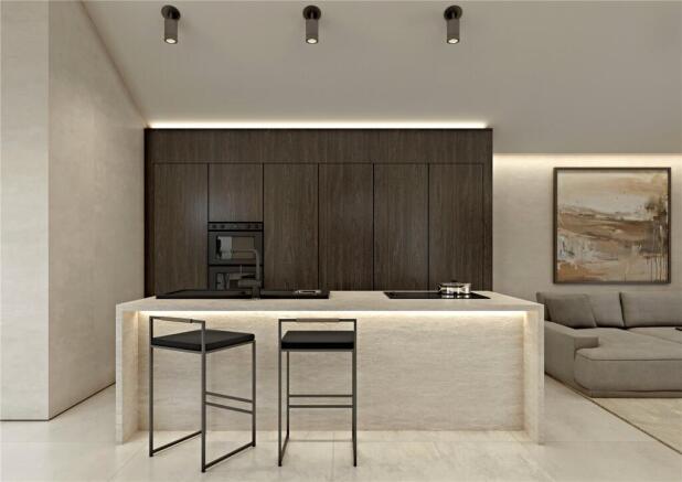 CGI Living Kitchen C