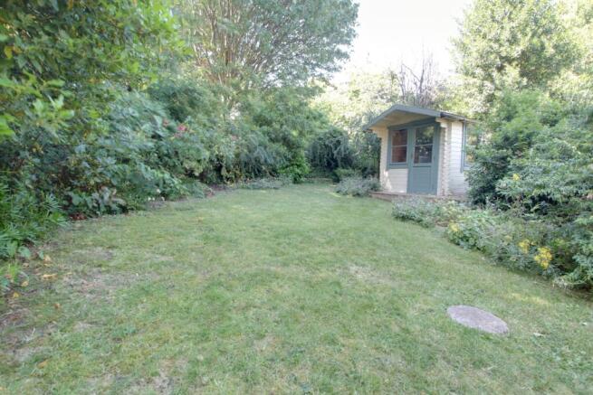 Part of the back garden