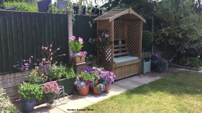 Rear Garden Summer 2018