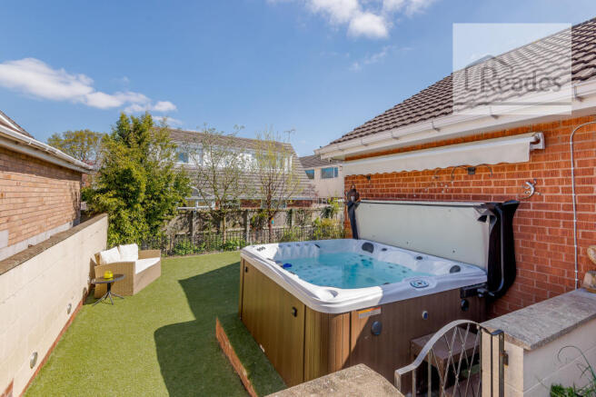 Rear garden