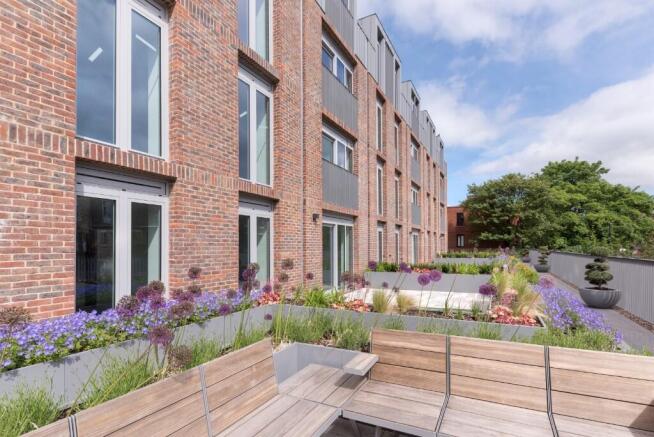 Landscaped Terrace