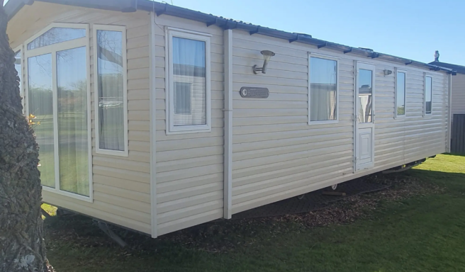 Side Exterior View Of The Swift Bordeaux Holiday C