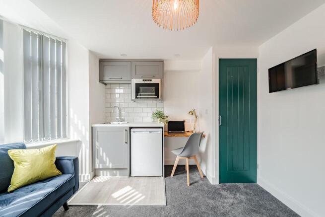 Stylish Kitchenette Room