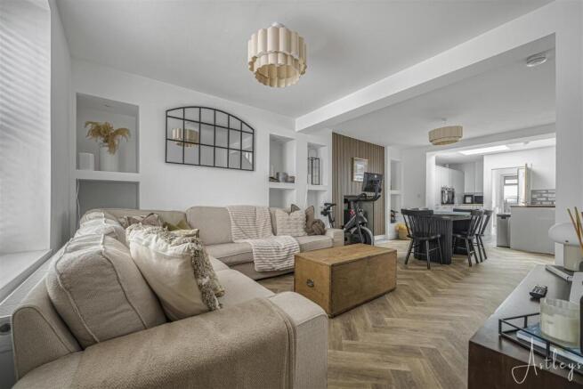 Open plan living space