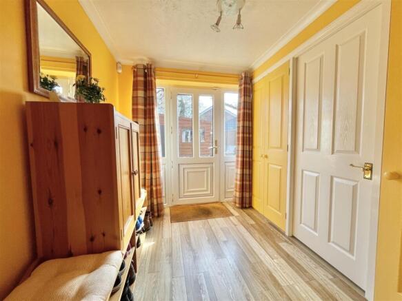 Rear entrance lobby