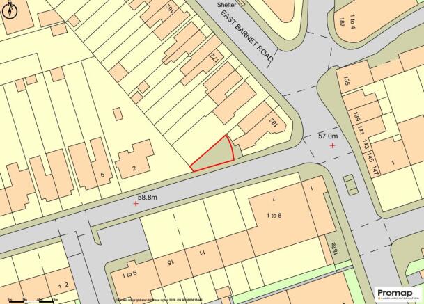 Land to the rear of 180 East Barnet Road, East Barnet, EN4 8RD